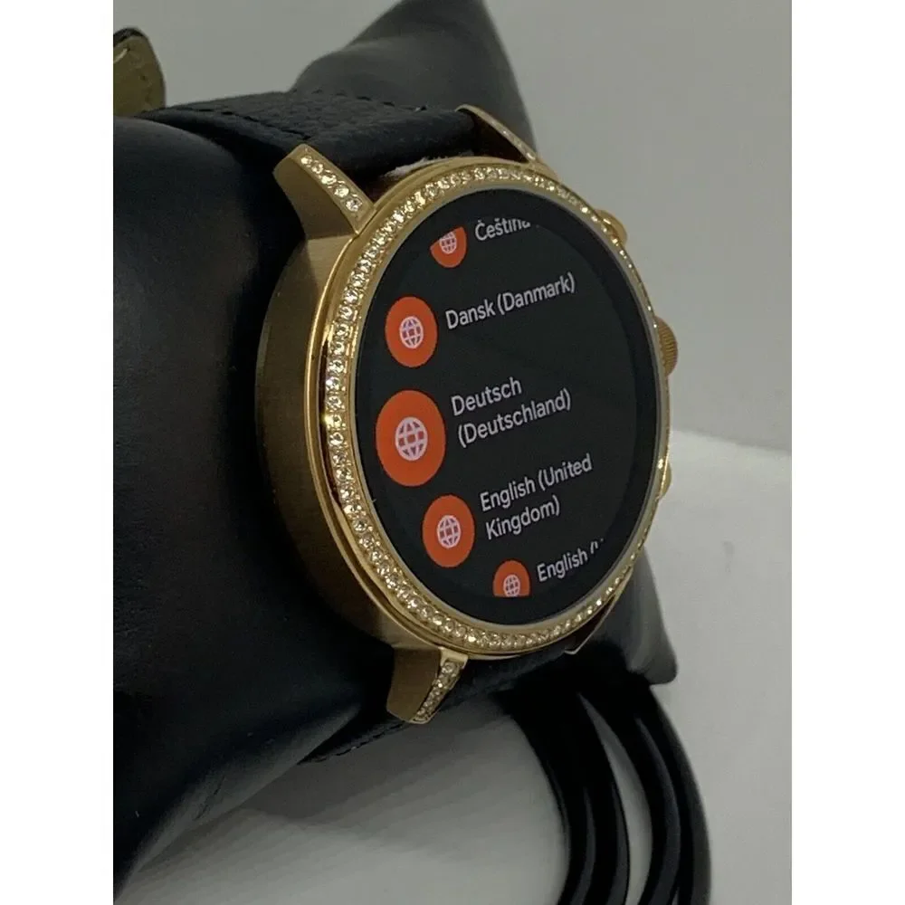 Fossil Gen 4 Authentic Digital Dial Smart Watch Custom Band FTW6015 QT355